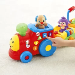 Поезд Ученого щенка Fisher price